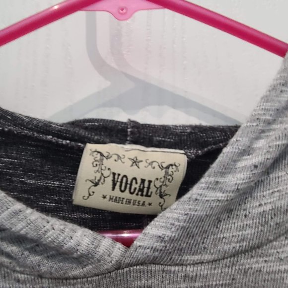 Hooded Tunic with Rhinestones - Picture 3 of 6